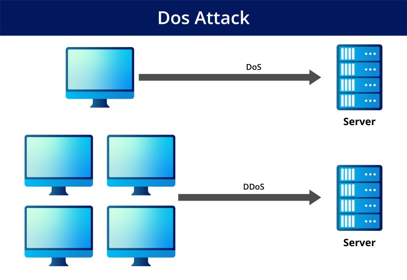 Dos Attack infographic 