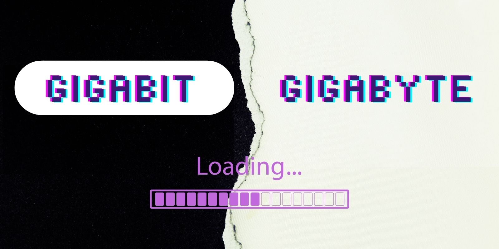 Gigabit vs Gigabyte. What's the difference?