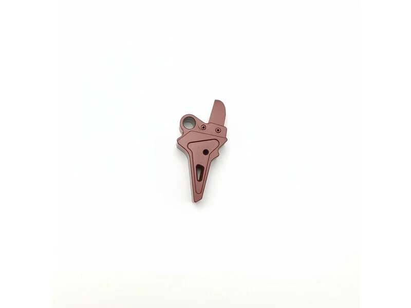 Billet aluminum flat trigger shoe kit marketed as Glock FRT, black finish, Gen 1 to 6 compatibility