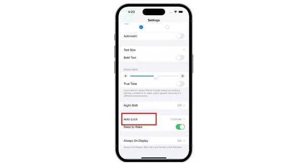 tap auto lock