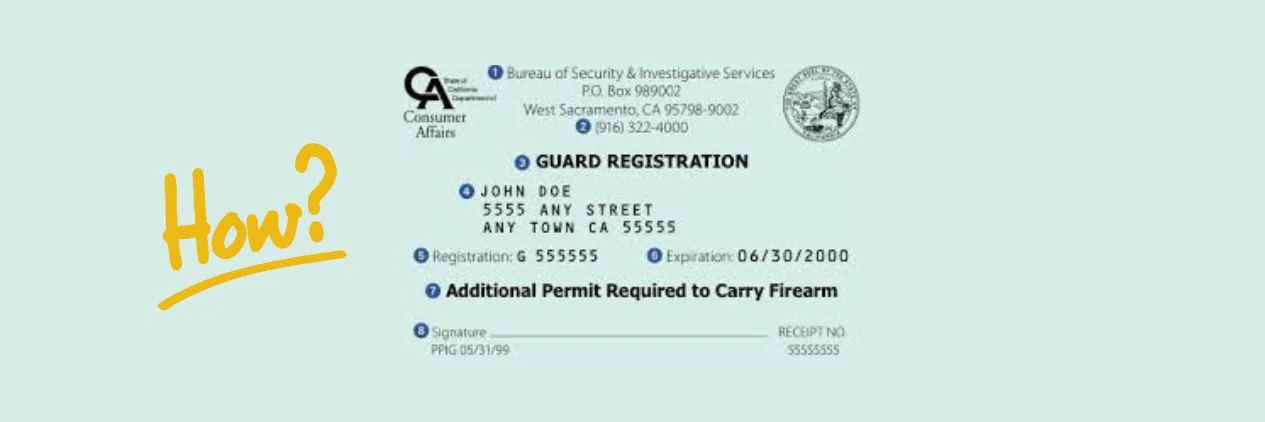 Security Guard Card Everything You Need to Know